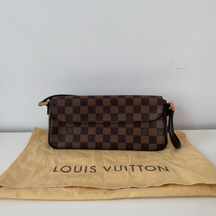 Sac Pochette Louis Vuitton Recoleta Damier Ébène