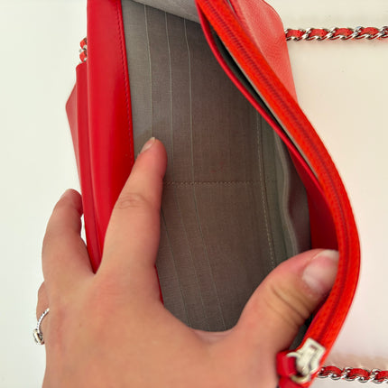 Sac Chanel Wallet on chain Corail