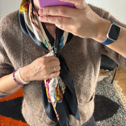 Anneau à foulard Hermes