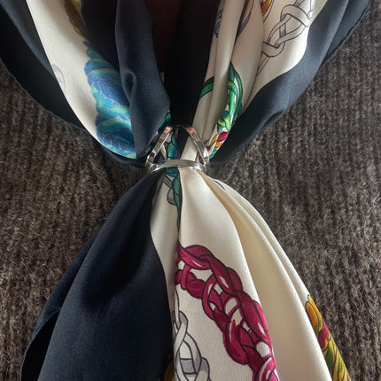 Anneau à foulard Hermes