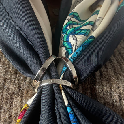 Anneau à foulard Hermes