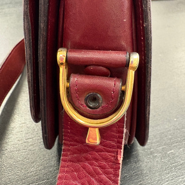 Sac Céline Vintage Rouge foncé