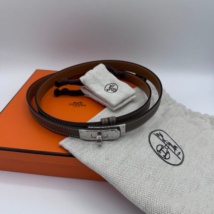 Ceinture Kelly 18 Hermès Étoupe