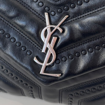 Sac Saint Laurent Loulou Small Signature noir