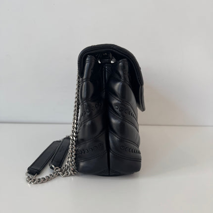 Sac Saint Laurent Loulou Small Signature noir
