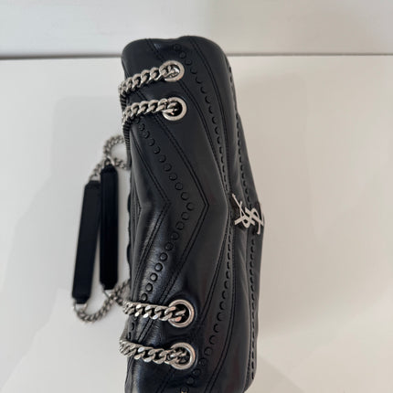 Sac Saint Laurent Loulou Small Signature noir