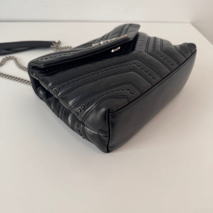Sac Saint Laurent Loulou Small Signature noir