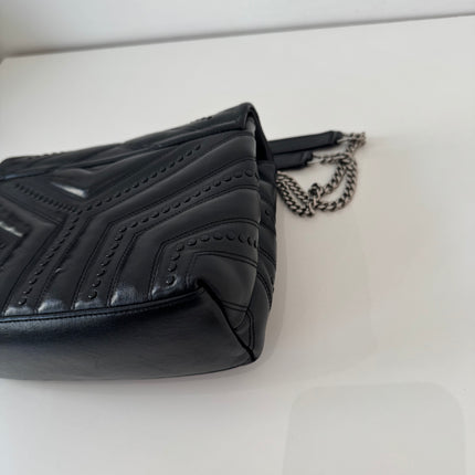 Sac Saint Laurent Loulou Small Signature noir