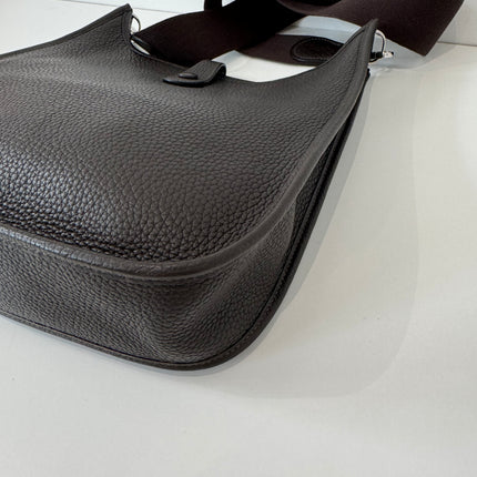 Sac Hermès Evelyne 29 Marron foncé