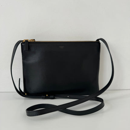 Sac Celine Trio bandoulière noir
