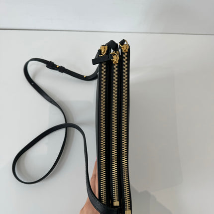 Sac Celine Trio bandoulière noir