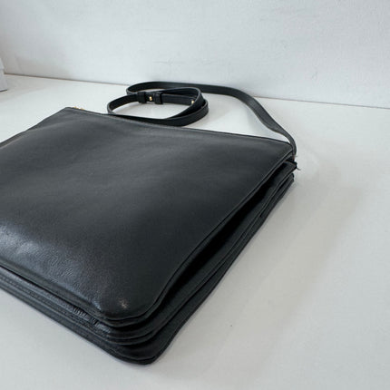 Sac Celine Trio bandoulière noir