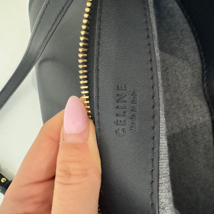Sac Celine Trio bandoulière noir