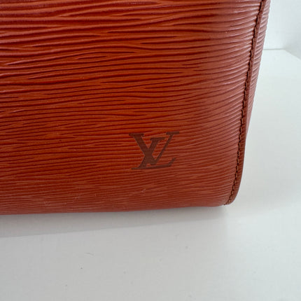 Sac Louis Vuitton Speedy 30 cuir épi cognac