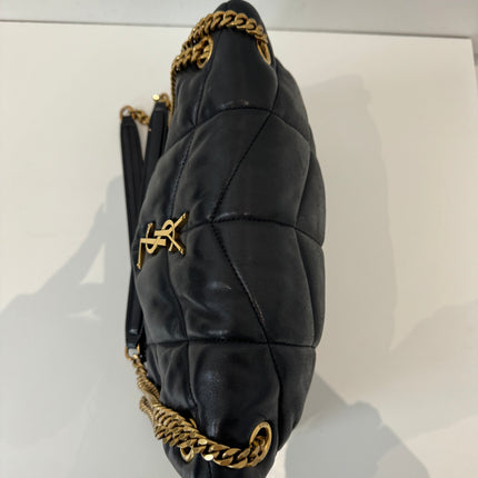 Sac Saint Laurent Loulou Puffer small Noir