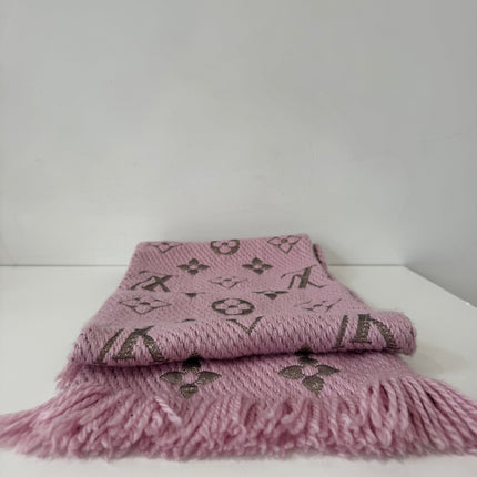 Écharpe Louis Vuitton Logomania laine shine