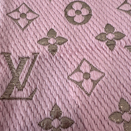 Écharpe Louis Vuitton Logomania laine shine