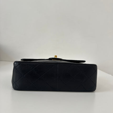 Sac Chanel Timeless vintage 20cm marine