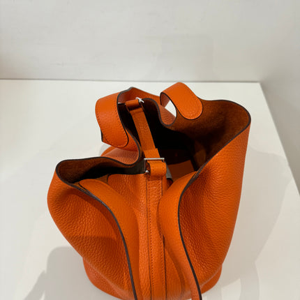 Sac Hermès Picotin 22 Orange