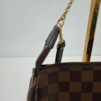 Sac Pochette Louis Vuitton Eva damier ébène