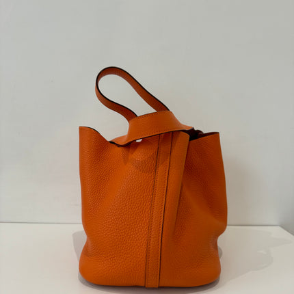 Sac Hermès Picotin 22 Orange