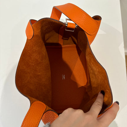Sac Hermès Picotin 22 Orange
