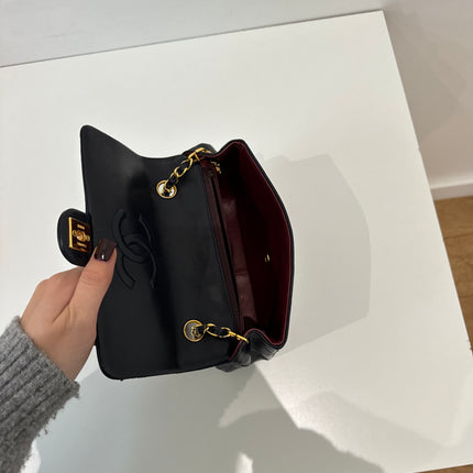 Sac Chanel Timeless vintage 20cm marine