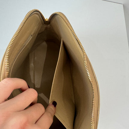 Sac Chanel shopping épaule beige