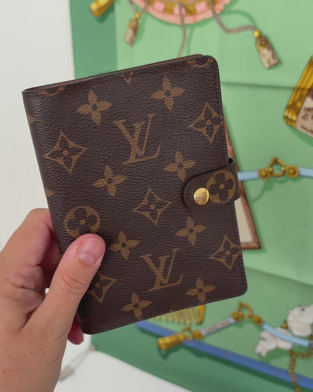 Couverture d’agenda Louis Vuitton Pm