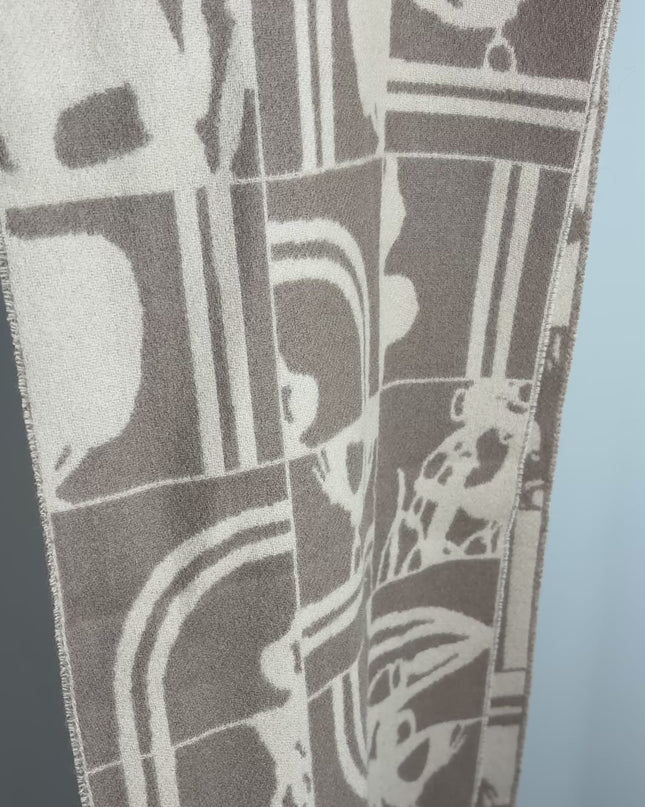 Écharpe Hermès 100% cachemire